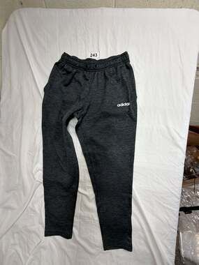 Adidas Men's Gray Space Dye Tapered Athletic Sweatpants Joggers Size M